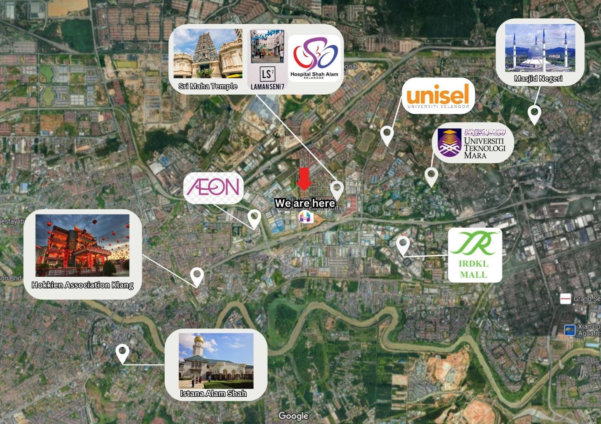 Hostahome Suites At I-City, Central Mall Shah Alam Eksteriør bilde