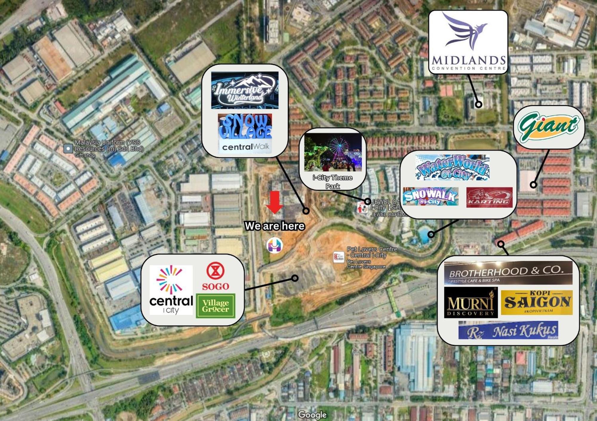 Hostahome Suites At I-City, Central Mall Shah Alam Eksteriør bilde